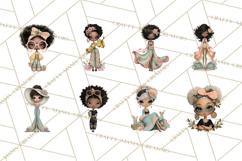 Beach Diva Summer Girls PNG Beach Glam Clipart Product Image 6