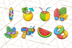 Summer Beach Toys Clipart PNG Graphics Product Image 7