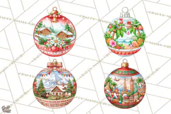 World Christmas Ornaments PNG Clipart Product Image 1