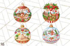 World Christmas Ornaments PNG Clipart Product Image 1