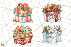 World Christmas Gifts Clipart PNG Product Image 1