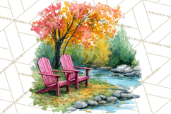 Watercolor Inspirational Landscapes, Sublimation Designs Product Image 3