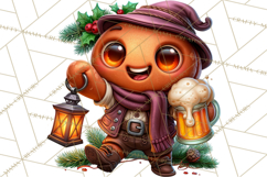 German Christmas Beer Fest Gingerbread PNG Clipart Product Image 4