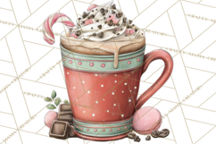 Coffee and Chocolate Clipart PNG Cafe Drinks Dessert Art Product Image 3