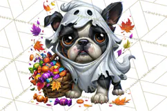 Cute Ghost Dogs And Cats Halloween PNG Clipart Product Image 4