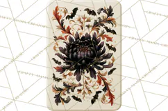 Halloween Mahjong Clipart, Spooky Mahjong Tiles PNG, Gothic Product Image 4