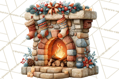 Scandinavian Christmas Market Clipart PNG Illustrations Product Image 4