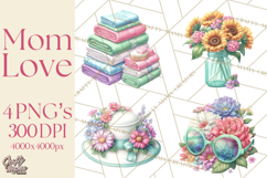 Mom Clipart, Mothers Day, Mom PNG, Mama Clip Art Images Product Image 1