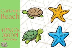 Summer Beach Toys Clipart PNG Graphics Product Image 1