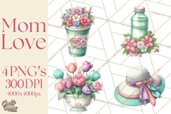 Mom Clipart, Mothers Day, Mom PNG, Mama Clip Art Images Product Image 1