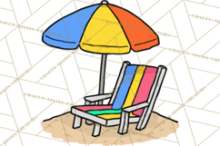 Summer Beach Toys Clipart PNG Graphics Product Image 4