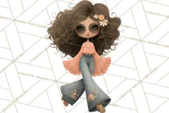 Beach Diva Summer Girls PNG Beach Glam Clipart Product Image 5