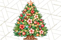 Christmas Tree World Travel Clipart PNG Product Image 3