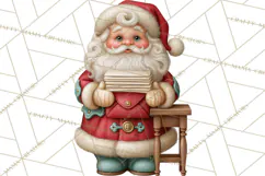 Christmas Mailroom Clipart, North Pole Santa Mail PNG Product Image 2
