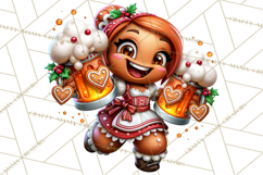 German Christmas Beer Fest Gingerbread PNG Clipart Product Image 2