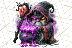 Evil Wizard Dark Fantasy PNG Clipart Product Image 4