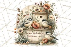 Backyard Bird Feeder Nature Clipart Product Image 4