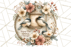 Backyard Bird Feeder Nature Clipart Product Image 5