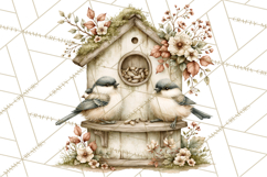 Backyard Bird Feeder Nature Clipart Product Image 2