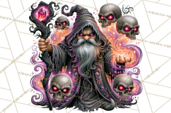 Evil Wizard Dark Fantasy PNG Clipart Product Image 5