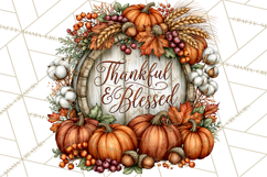 Traditional Thanksgiving Fall Clipart PNG Product Image 2