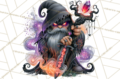 Evil Wizard Dark Fantasy PNG Clipart Product Image 3