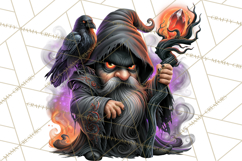 Evil Wizard Dark Fantasy PNG Clipart Product Image 4
