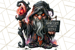 Evil Wizard Dark Fantasy PNG Clipart Product Image 2