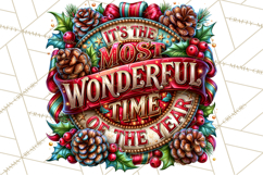 Bold Beautiful Christmas Clipart PNG Product Image 2