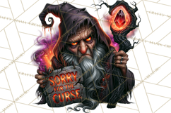 Evil Wizard Dark Fantasy PNG Clipart Product Image 4