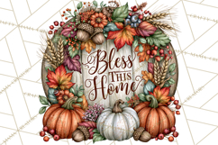 Traditional Thanksgiving Fall Clipart PNG Product Image 4