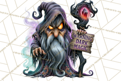 Evil Wizard Dark Fantasy PNG Clipart Product Image 3