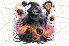 Dark Witch Fantasy PNG Clipart Product Image 4