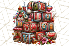 Bold Beautiful Christmas Clipart PNG Product Image 2