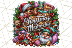 Bold Beautiful Christmas Clipart PNG Product Image 3