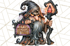 Evil Wizard Dark Fantasy PNG Clipart Product Image 5