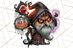 Evil Wizard Dark Fantasy PNG Clipart Product Image 5