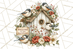 Backyard Bird Feeder Nature Clipart Product Image 5