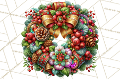 Bold Beautiful Christmas Clipart PNG Product Image 4