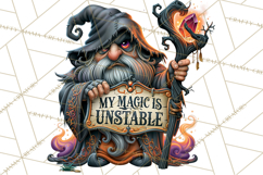 Evil Wizard Dark Fantasy PNG Clipart Product Image 4