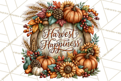 Traditional Thanksgiving Fall Clipart PNG Product Image 2