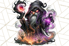 Evil Wizard Dark Fantasy PNG Clipart Product Image 5