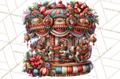 Bold Beautiful Christmas Clipart PNG Product Image 3