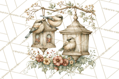 Backyard Bird Feeder Nature Clipart Product Image 5