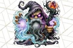 Evil Wizard Dark Fantasy PNG Clipart Product Image 3