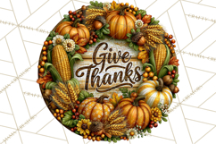 Round Fall Wood Sign PNG Clipart Product Image 5