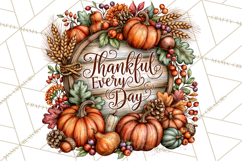 Traditional Thanksgiving Fall Clipart PNG Product Image 4