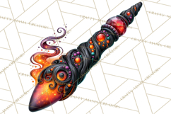 Evil Wizard Dark Fantasy PNG Clipart Product Image 3