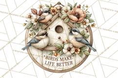 Backyard Bird Feeder Nature Clipart Product Image 2