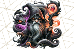 Evil Wizard Dark Fantasy PNG Clipart Product Image 2